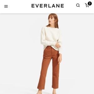 Everlane straight leg crop